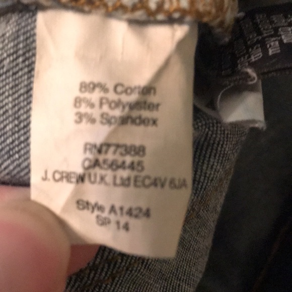 J crew toothpick jeans - Picture 5 of 5